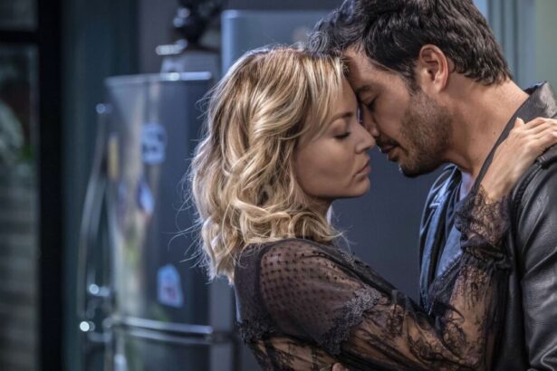 Angelique Boyer e Andrés Palacios frente a frente na novela Império de Mentiras