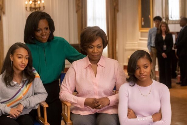 Viola Davis ao lado do elenco de The First Lady