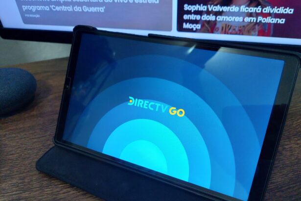 Animação de abertura do DirecTV GO