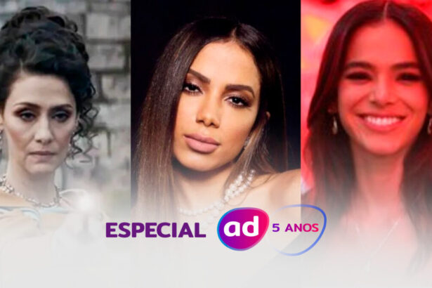 Maria Fernanda Cândido, Anitta e Bruna Marquezine