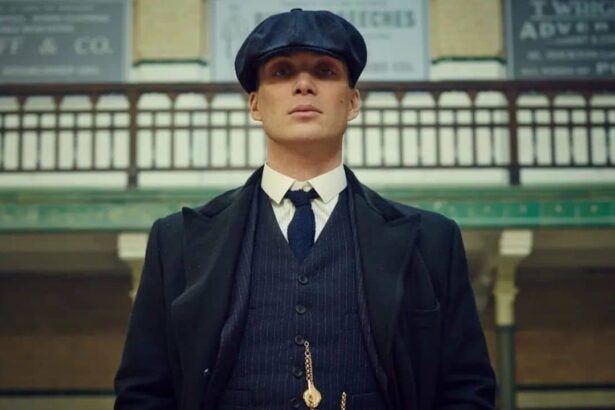 Cillian Murphy como Thomas em Peaky Blinders