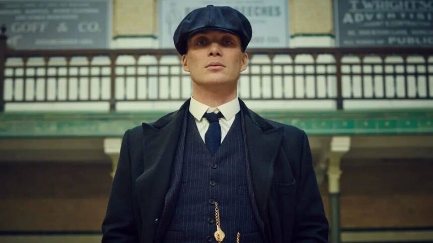 Cillian Murphy como Thomas em Peaky Blinders