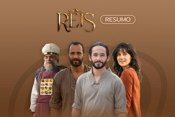 Arte de divulgação do resumo diário da série Reis