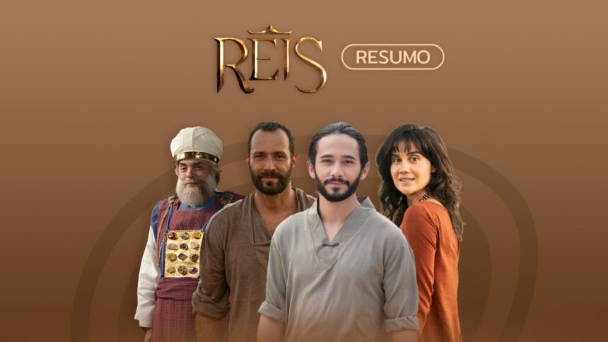 Arte de divulgação do resumo diário da série Reis