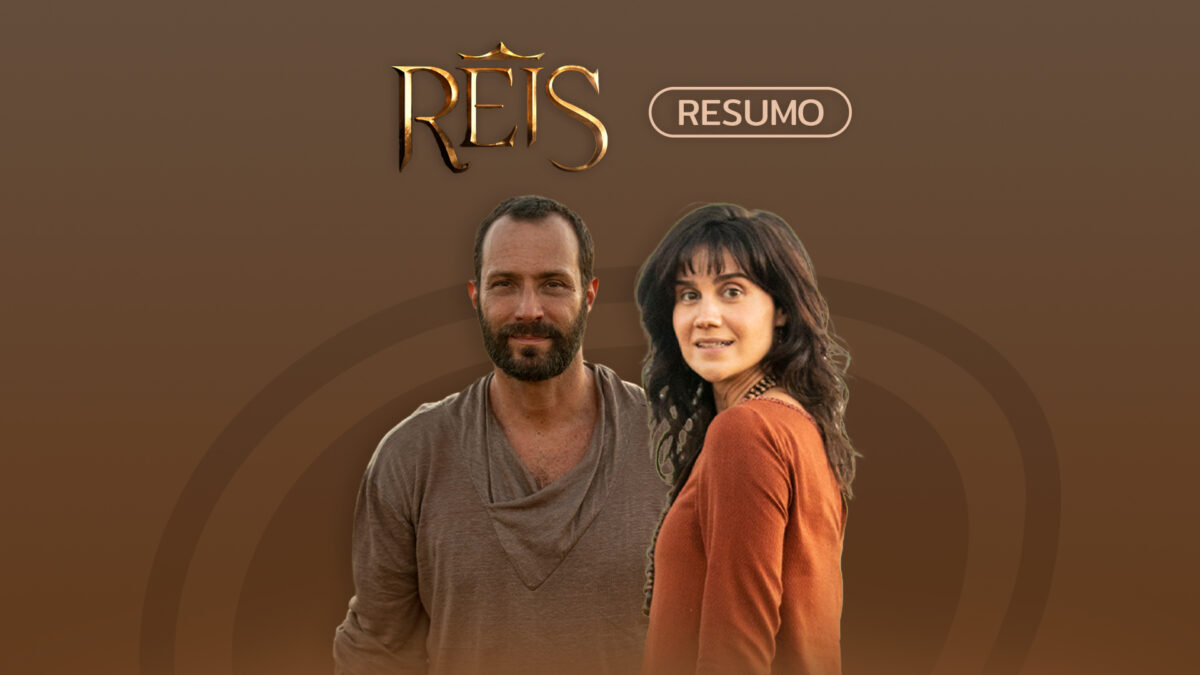Arte de divulgação do resumo da série Reis