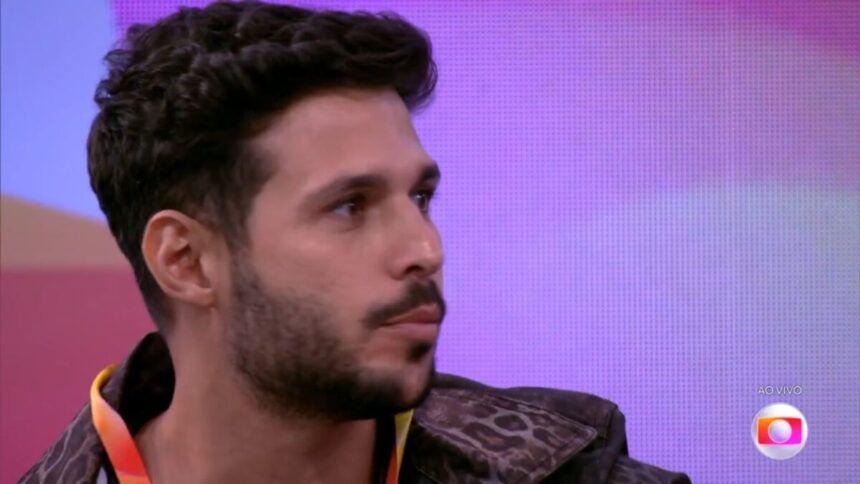 Rodrigo durante participação no BBB 22.