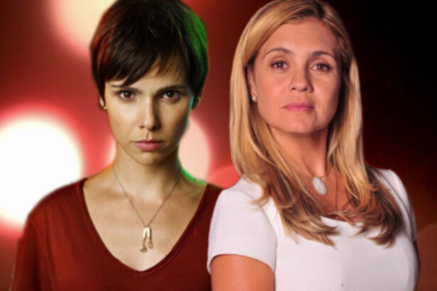 Débora Falabella e Adriana Esteves em imagem de divulgação da novela Avenida Brasil