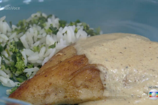 Filá de Frango Da Ana Maria Braga pronto no Mais Você