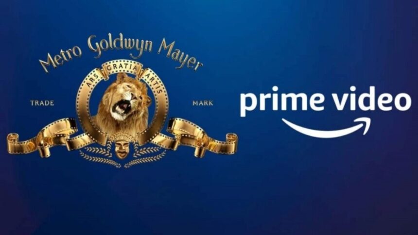 Logos da MGM e Premie Vídeo em uma montagem