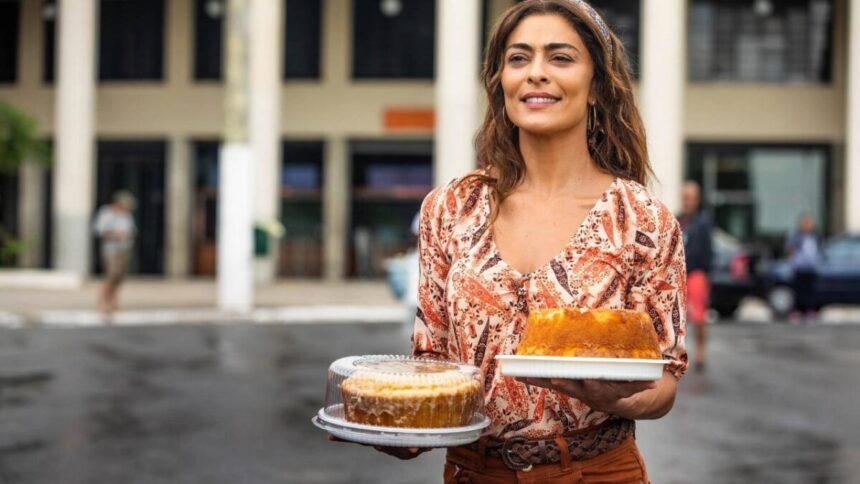 Juliana Paes como Maria da Paz na novela A Dona do Pedaço