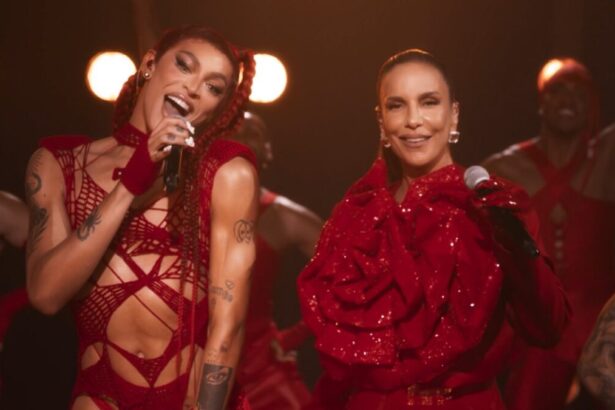 Pabllo Vittar e Ivete Sangalo no clipe de Lovezinho