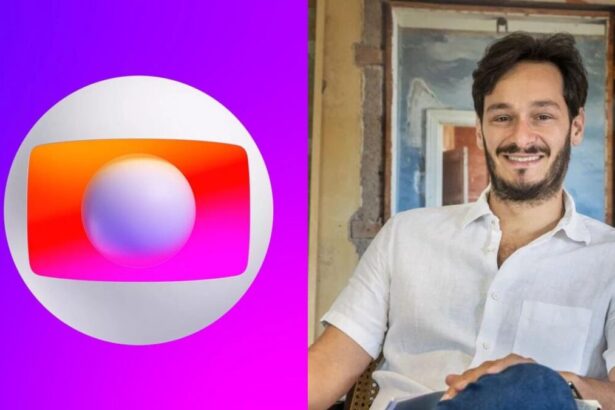 Bruno Luperi sentado e sorrindo