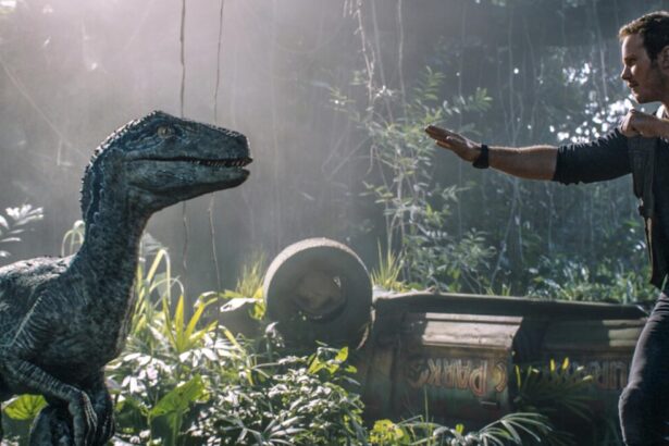 Trecho do filme Jurassic World: Reino Ameaçado, exibido pela TV Globo na Temperatura Máxima