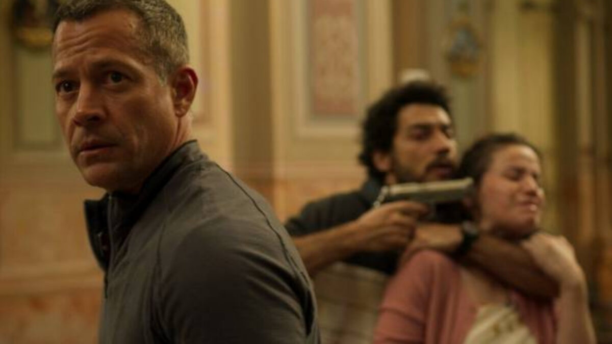 Malvino Salvador em cena de O Negociador