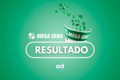 Logo do resultado do sorteio da Mega-Sena
