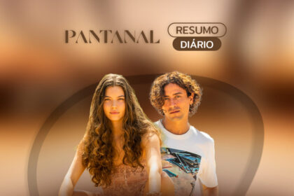 Logo do resumo diário da novela Pantanal