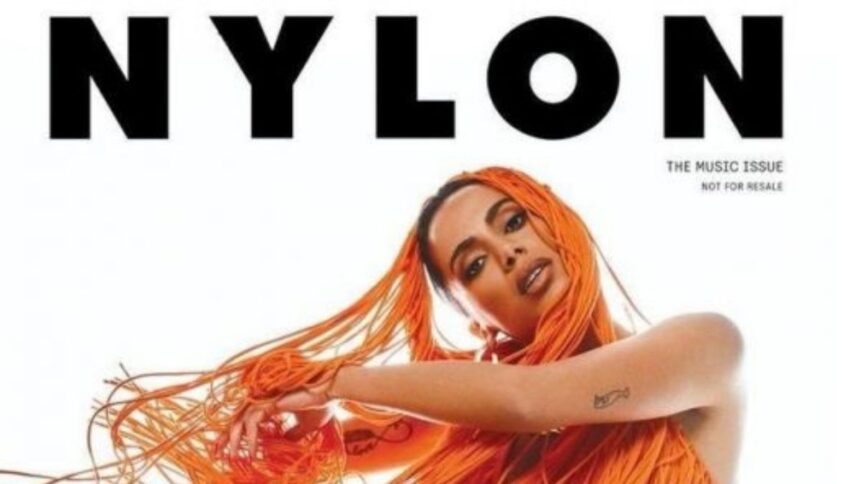 Anitta posa para a capa da Nylon Magazine