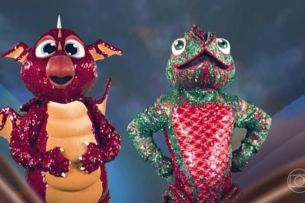 Dragão e Camaleão no The Masked Singer Brasil