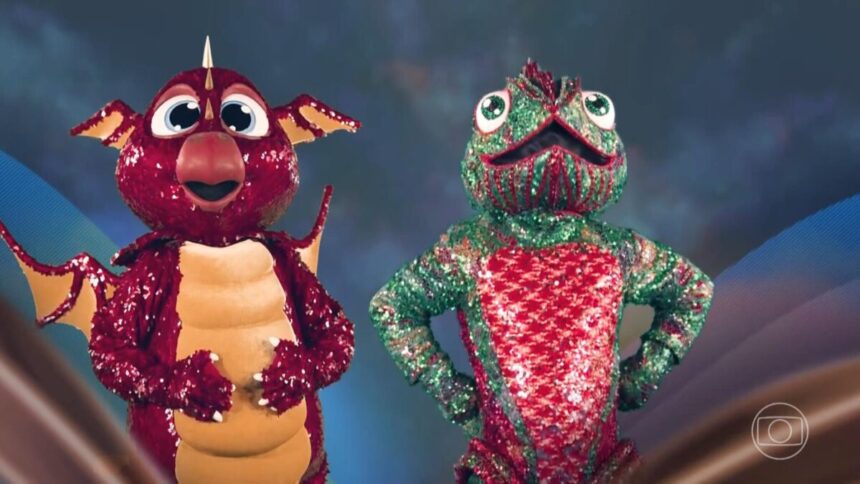 Dragão e Camaleão no The Masked Singer Brasil