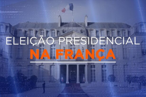 Logo da cobertura especial da Eleição Presidencial na França, da BandNews TV