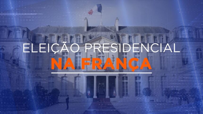 Logo da cobertura especial da Eleição Presidencial na França, da BandNews TV