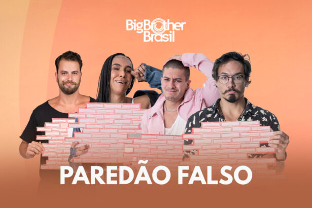 Gustavo, Linn da Quebrada, Arthur Aguiar e Eliezer no Paredão Falso do BBB 22