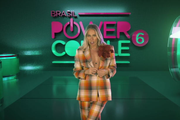 Adriane Galisteu em trecho da chamada do Power Couple Brasil 6