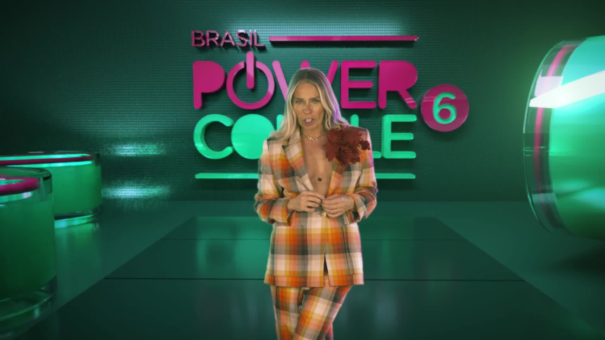 Adriane Galisteu em trecho da chamada do Power Couple Brasil 6
