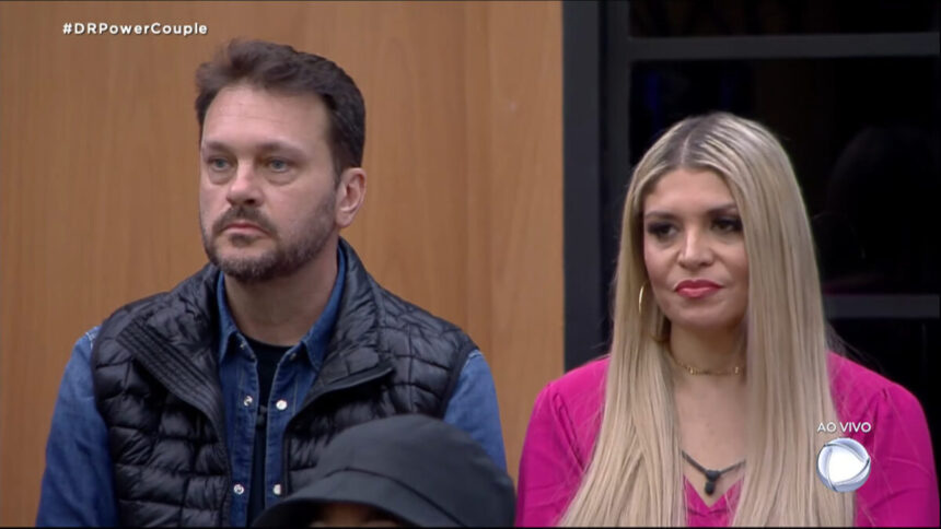 Adryana e Albert em trecho da formação de DR no Power Couple