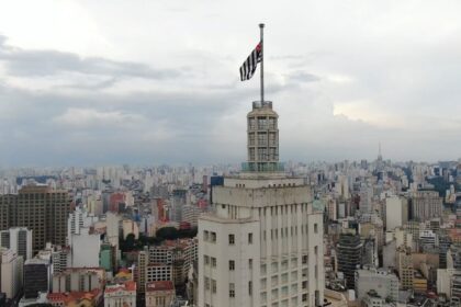 Visão do alto de São Paulo