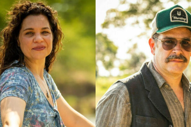 Isabel Teixeira e Murilo Benício em cena de Pantanal