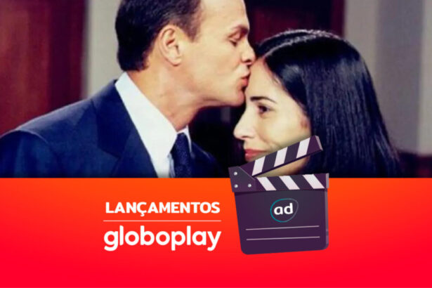 Arte de divulgação dos lançamentos Globoplay para o mês de Maio