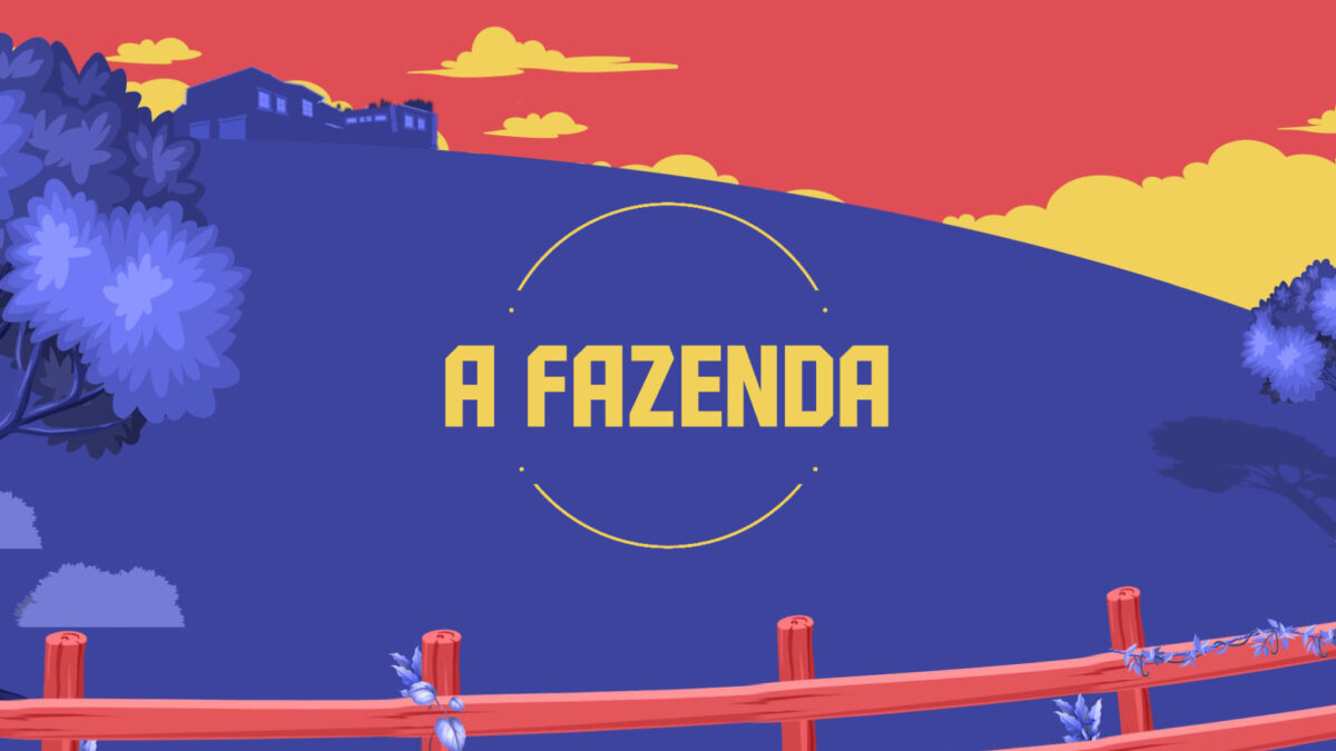 Logo provisório de A Fazenda 14