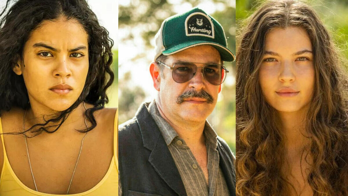 Bella Campos, Murilo Benício e Alanis Guillen