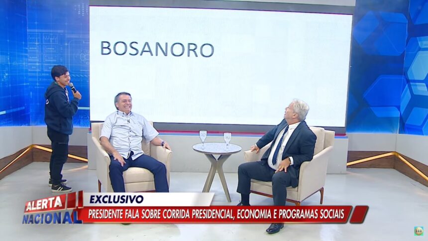Bolsonaro e Sikera Jr no Alerta Nacional