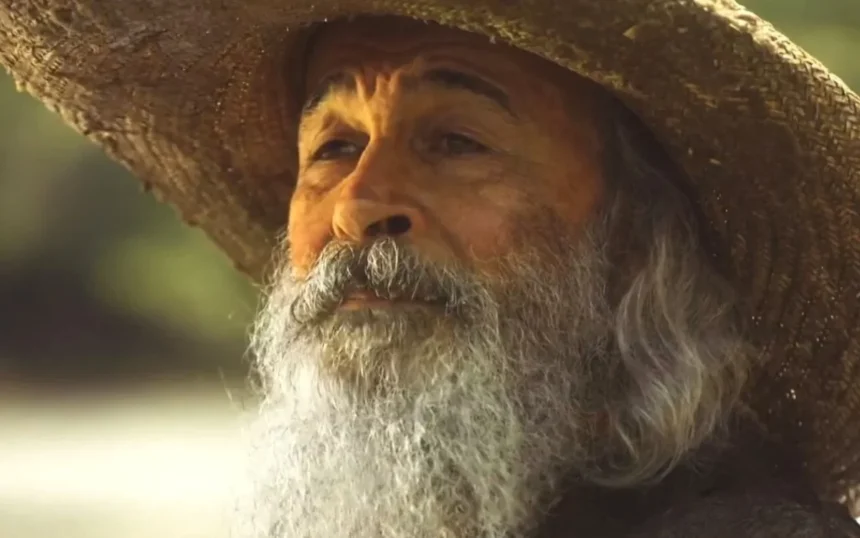 Osmar Prado em cena de Pantanal