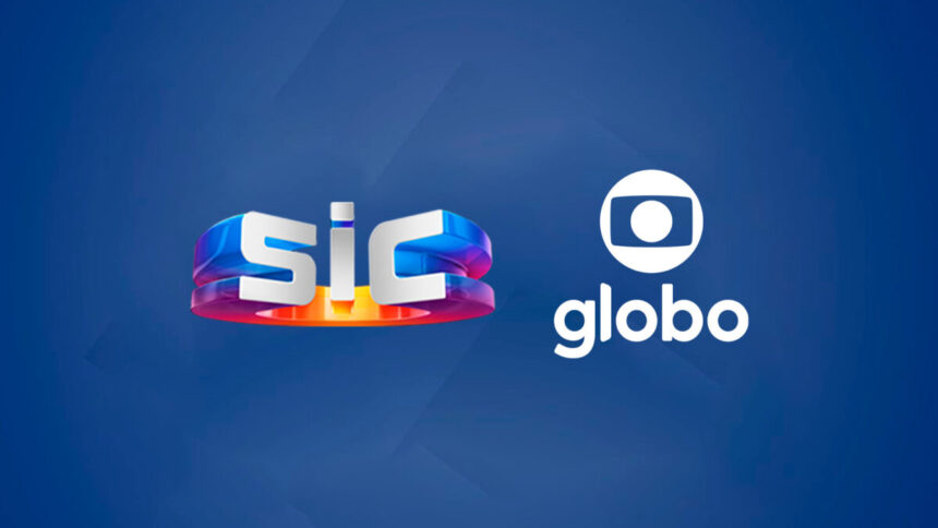 Logo da SIC e TV Globo