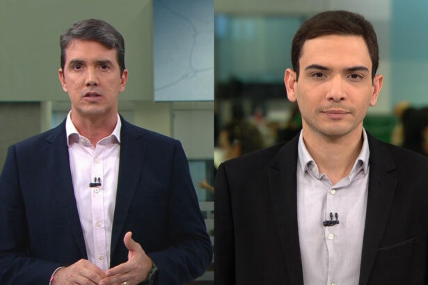 Montagem com Bruno Fontes e Mário Carvalho no estúdio do NE1