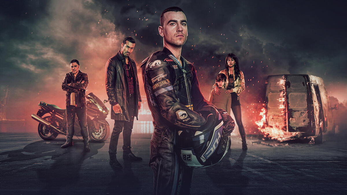 Poster oficial com os atores de Centauro, da Netflix