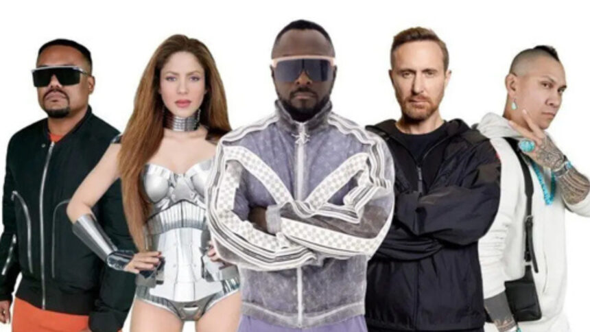 Shakira, Black Eyed Peas e David Guetta juntos