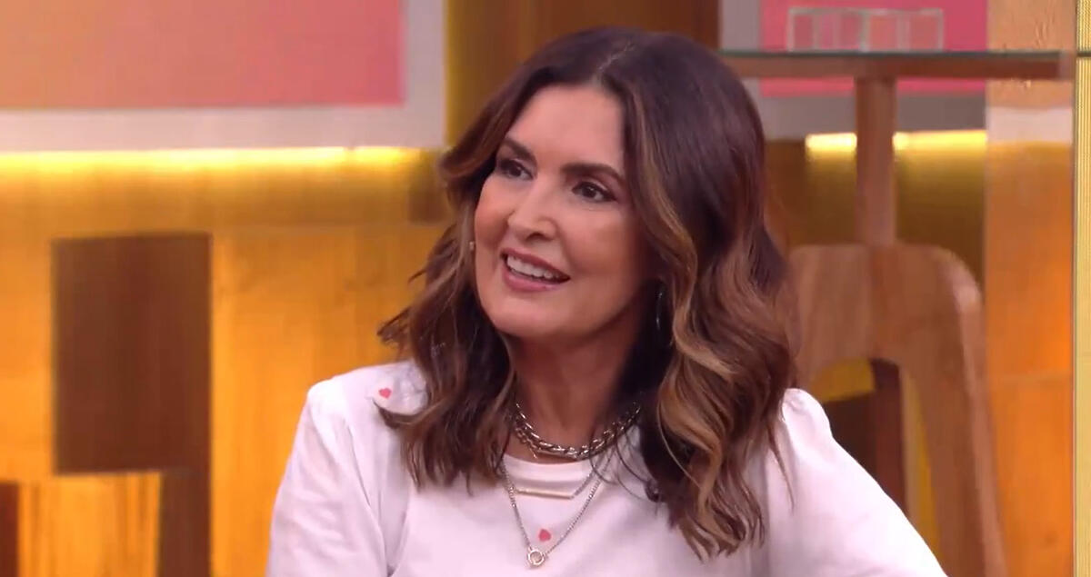 Fátima Bernardes em trecho do Encontro