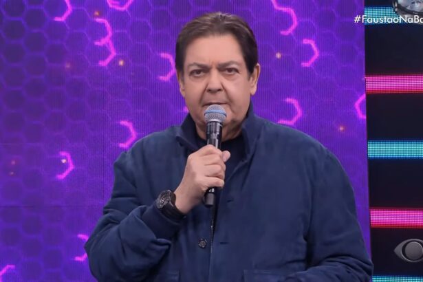 Fausto Silva em trecho do programa Faustão na Band