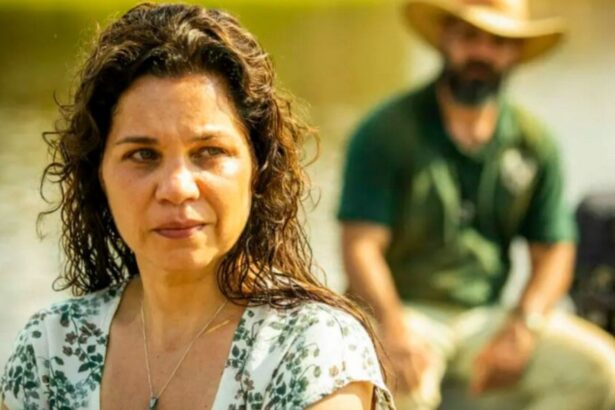 Isabel Teixeira em cena de Pantanal