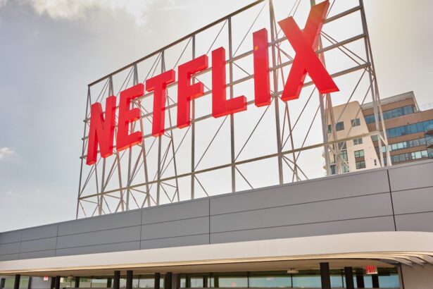 Fachada da Netflix em Los Angeles