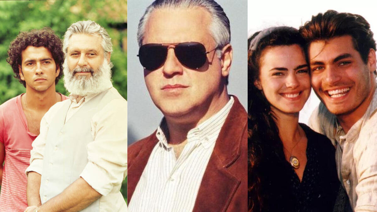 Marcos Palmeira, Antônio Fagundes, Ana Paula Arósio e Thiago Lacerda em uma montagem