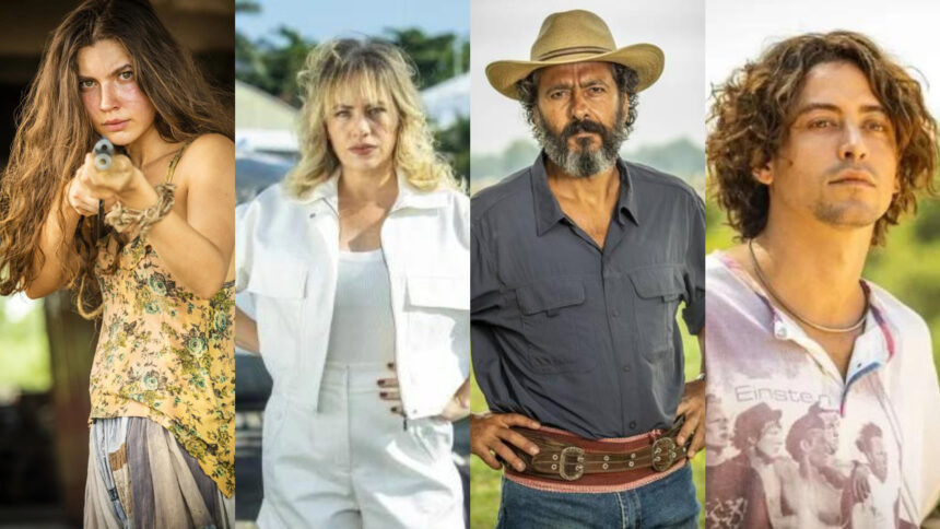 Elenco do remake de Pantanal da TV Globo