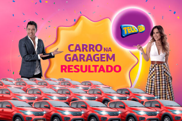 Zezé Di Camargo e Vanessa Camargo noa divulgação do resultado da promoção Carro na Garagem