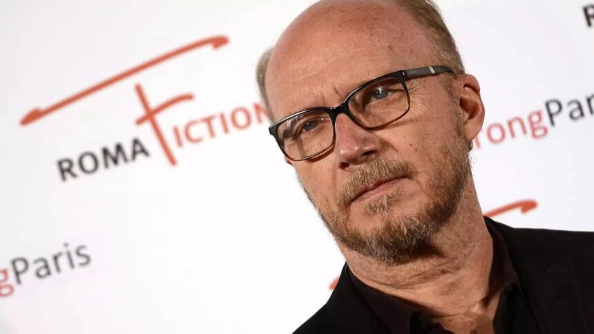 Diretor Paul Haggis em evento em Paris