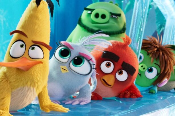 Trecho do filme Angry Birds 2, exibido pela Record TV no Cine Aventura