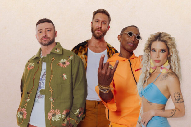 Calvin Harris, Halsey, Pharrell e Justin Timberlake